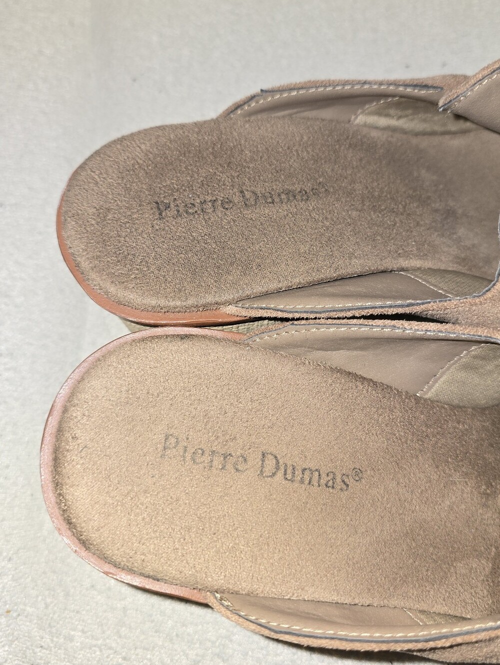 Pierre Dumas Faux Leather Clogs Size 10 - Picture 4 of 4